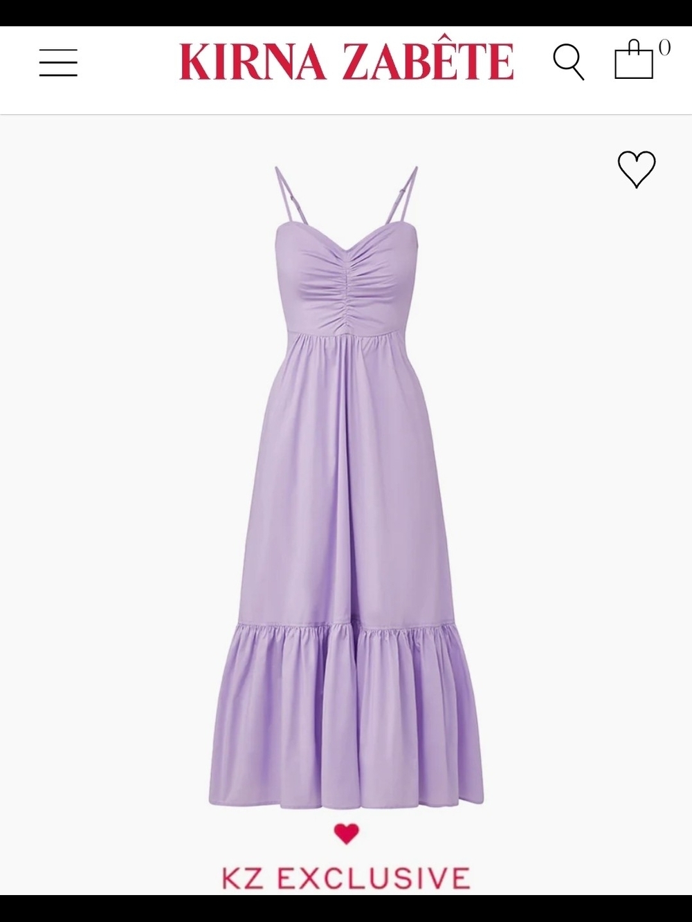 Kirna Zabête Exclusive Collection Follow Designer The Claudina Dress Size M